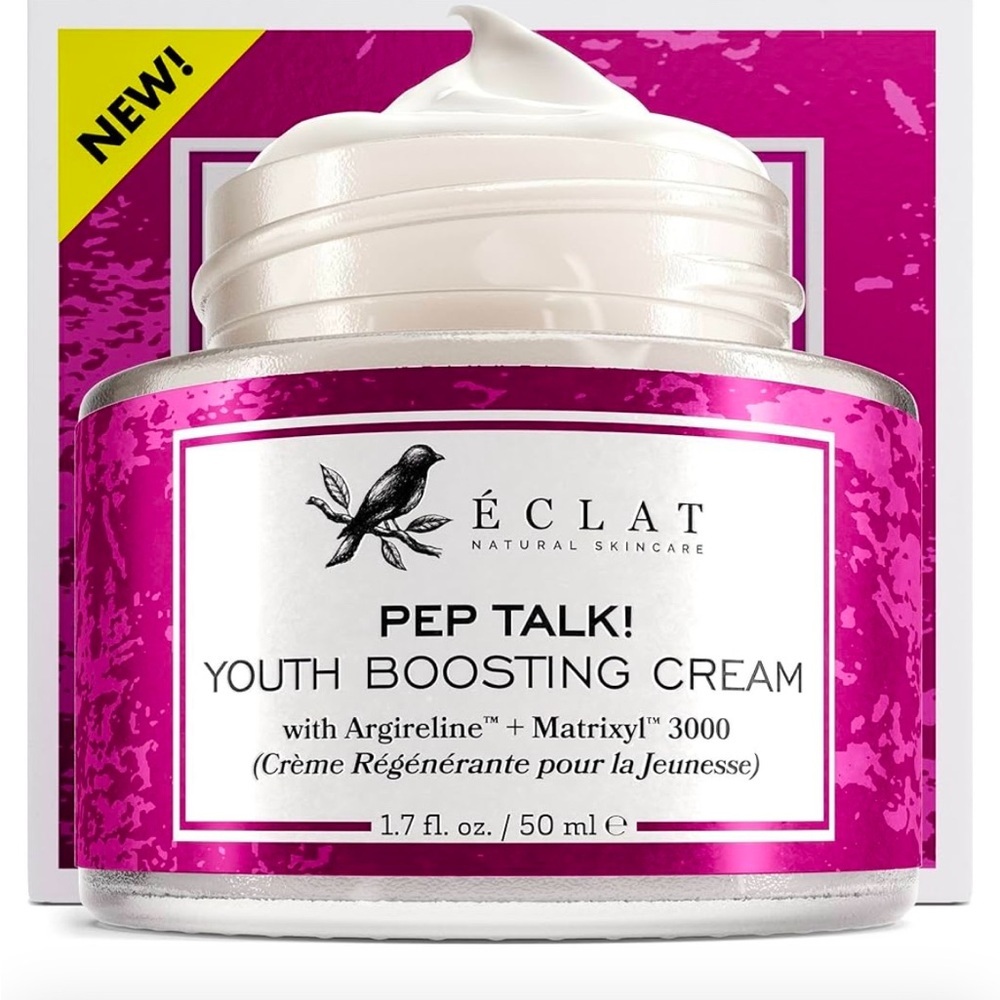 Brand New! Pep Talk youth boosting cream fight 10 signs of aging